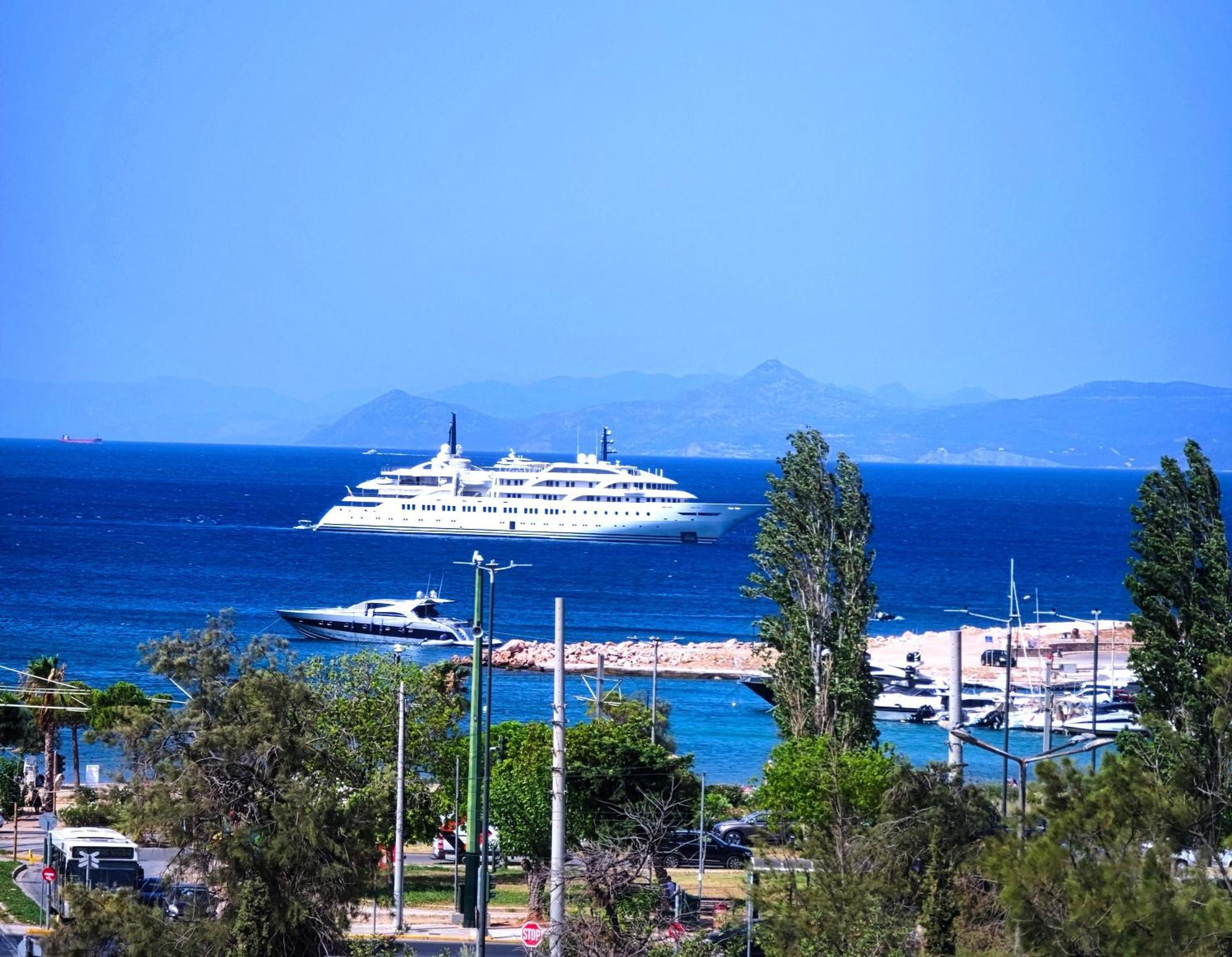 Glyfada Sunset Seaview Cozy Apartment A Athen Eksteriør billede